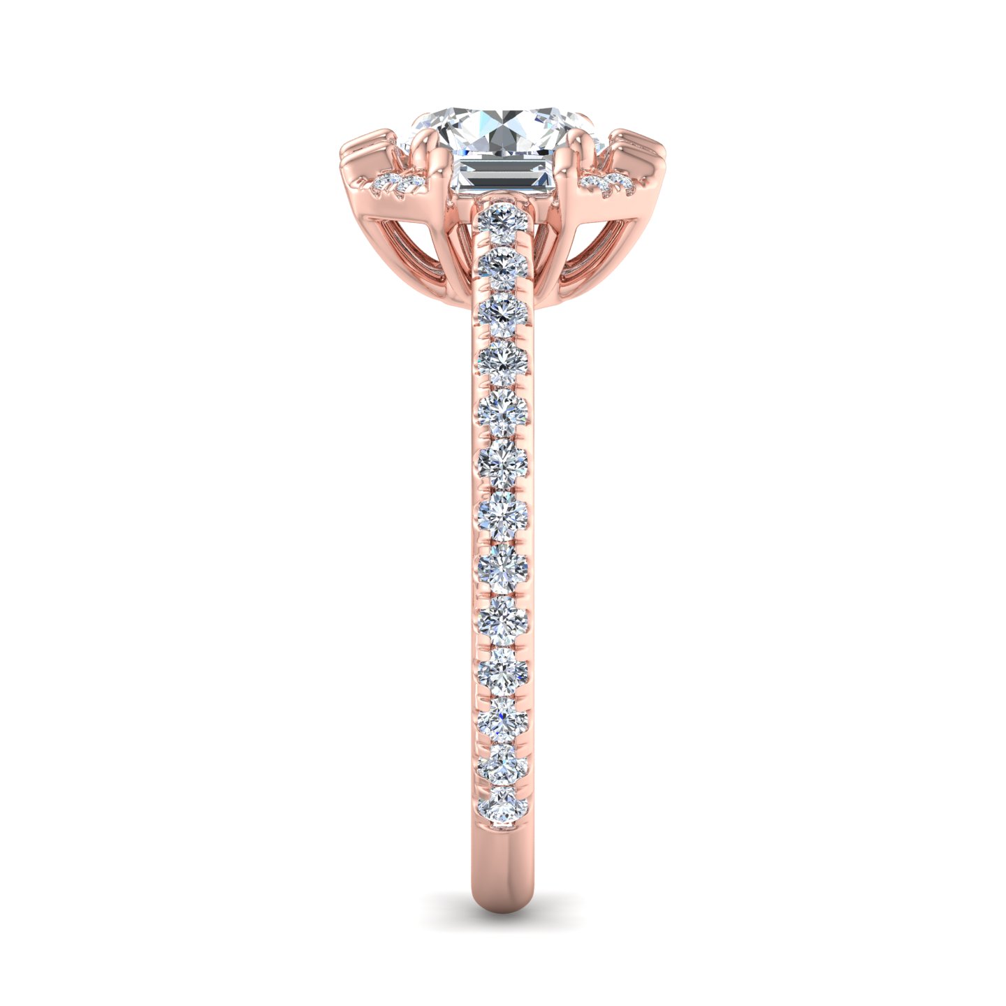 Destiny Halo Engagement Ring